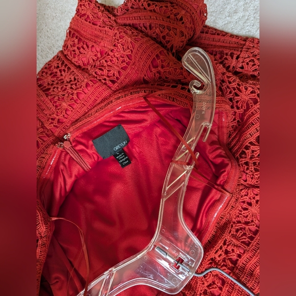 Anthro Greylin Crochet Flower Jumpsuit - Picture 2 of 6